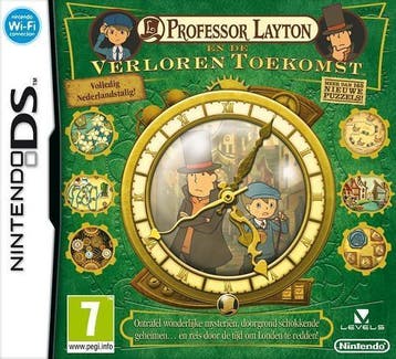 Professor Layton en de Verloren Toekomst (DS) 3DS, Spelcomputers en Games, Games | Nintendo DS, Ophalen of Verzenden, Zo goed als nieuw