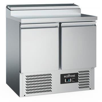 Ecofrost Saladette 240L | 2 Deuren | Statisch Koeling | +2°C, Ophalen of Verzenden, Nieuw