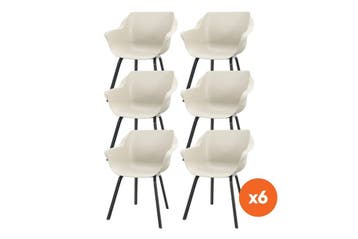 Set van 6 - Hartman Sophie Element kuipstoel voor buiten in, Verzenden, Nieuw, Overige materialen