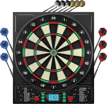 Dartset voor 8 Spelers | 57% Korting, Sport en Fitness, Darts, Ophalen of Verzenden, Nieuw, Dartbord met pijlen, Soft tip