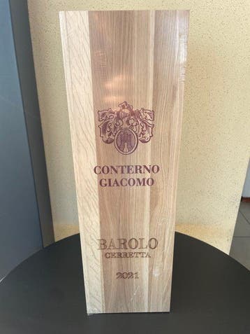 2021 Giacomo Conterno, Cerretta - Barolo DOCG - 1 Dubbele, Nieuw