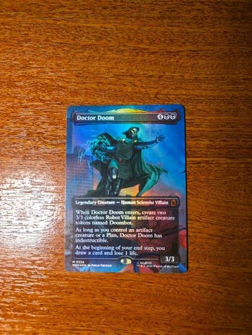 Speelkaarten - Doctor Doom (Magic: The Gathering card) -, Nieuw
