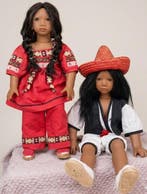 Annette Himstedt - Pop - Pancho & Panchita Dolls - Mexico