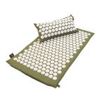 Set spijkermat en spijkerkussen olijfgroen - Lotus, Verzenden, Nieuw