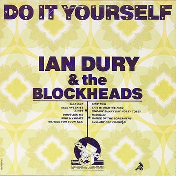 Ian Dury &amp; The Blockheads - Do It Yourself, Ophalen of Verzenden, Gebruikt