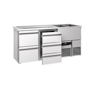 GGM Gastro | Bierkoeling PREMIUM - 1950x700mm - 5 laden |, Verzenden, Nieuw in verpakking