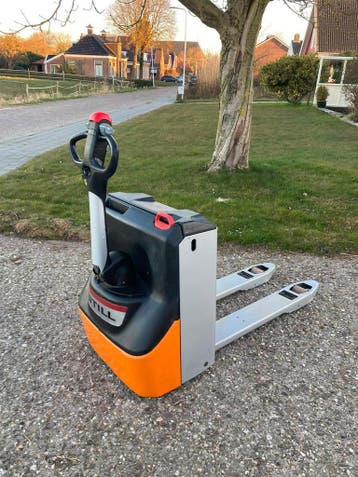 Nette Still ECU16 palletwagen 1600kg accu nieuw lader intern, Verzenden, Gebruikt