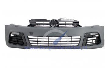 Voorbumper Set R20 Look Geschikt Voor Golf 6 2009-2012, Auto-onderdelen, Nieuw, Ophalen of Verzenden, Bumper, Volkswagen