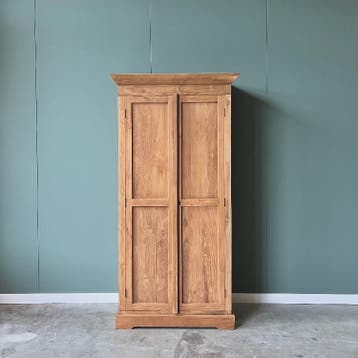 Teakhouten | Computerkast | 95x190x50 cm | Gratis bezorging!, 70 tot 120 cm, Teakhout, Nieuw, Ophalen of Verzenden