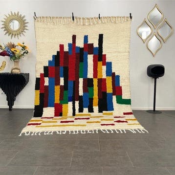 Berber, Kleurrijk Marokkaans tapijt – Culturele uitdrukking, Huis en Inrichting, Nieuw
