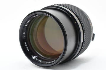 Olympus OM-System Zuiko Auto-T 2/100mm late Telelens, Nieuw