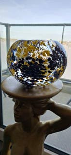 Glasfabriek Leerdam - emil Kovac - Vaas - Unica Vaas - Glas