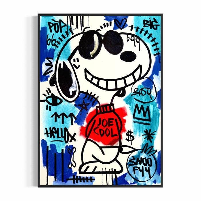 LACRISS (1990) - Snoopy Joe Cool, Antiek en Kunst, Kunst | Schilderijen | Modern