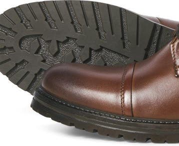 2dekans | Jack & Jones Dexter Leren Laarzen Heren - 42, Bruin, Ophalen of Verzenden, Zo goed als nieuw, JACK & JONES