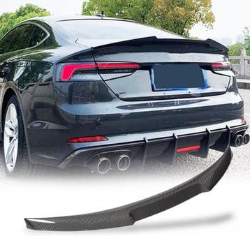 Carbon Spoiler M4-Style Audi A5 Coupe 2017+, Ophalen of Verzenden, Nieuw