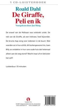 De Giraffe, de Peli en Ik 9789047601258 Roald Dahl, Verzenden, Zo goed als nieuw, Roald Dahl