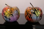 RichART - Lot de 2 pommes en version POP - L Size - 12,5 cm