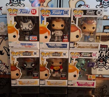 Funko - Funko Pop - Freddy Funko 6-Piece Lot (Fundays &