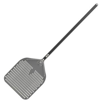 HCB Pizzaschep - geperforeerd blad - 130 cm - geanodiseerd, Verzenden, Nieuw