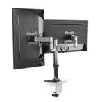 Desk Mount Dual LogiLink 13-27 (Standaards, Monitors), Computers en Software, Monitoren, Ophalen of Verzenden, Nieuw