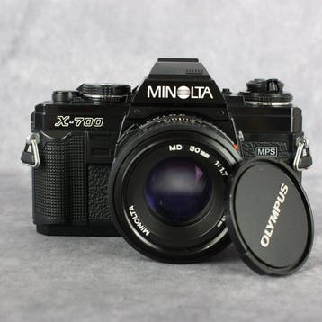 Minolta X-700 + MD 1,7/50mm | Single lens reflex camera, Nieuw