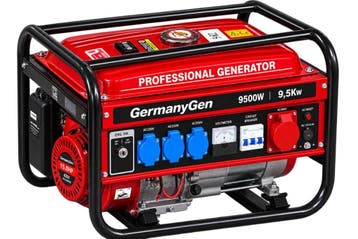 Benzine Noodstroomaggregaat 9500W Elektrische start nieuw, Nieuw, 10 tot 30 kVA, Elektrisch startend, Verzenden