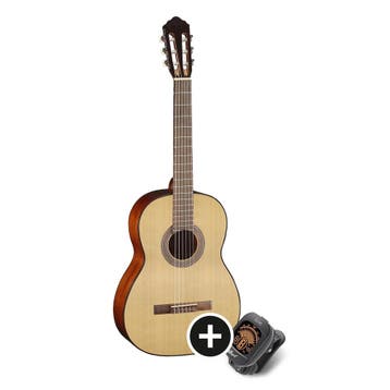 Cort AC100 Klassieke Gitaar 4/4 Naturel Mat, Ophalen of Verzenden, Nieuw