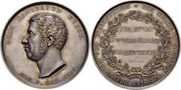 Ar-medaille 1832 Oldenburg Paul Friedrich August 1829-1853, Verzenden
