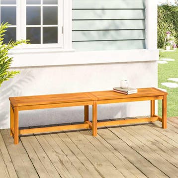 vidaXL Tuinbank 180x35x45 cm massief acaciahout, Tuin en Terras, Tuinbanken, Verzenden, Nieuw, Hout