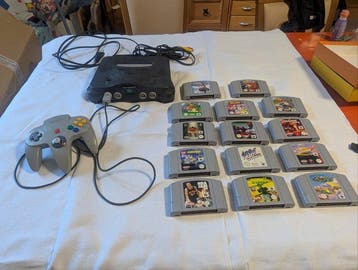 Nintendo - N64 - Videogameconsole + games - Zonder originele, Nieuw