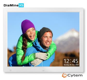 Cytem Digitale Fotolijst Plug&amp;Play - zonder App of WiFi, Verzenden, Nieuw, 12 inch of groter, Minder dan 1 GB