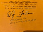 Elvis Presley - Handtekening D.J. Fontana, Ophalen of Verzenden, Zo goed als nieuw, Overige typen, Gesigneerd