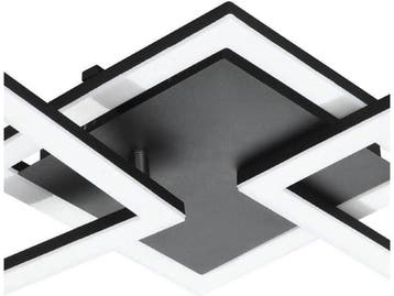 EGLO Paranday-Z - Plafondlamp - Slimme bediening - Zwart, Verzenden, Zo goed als nieuw