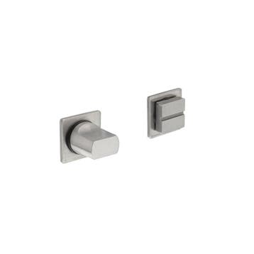 WC slot minimalistisch zelfklevend vierkant rozet geborst..., Doe-het-zelf en Verbouw, Hang- en Sluitwerk, Ophalen of Verzenden