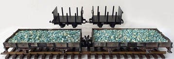 LGB G - 4100/41170 - Modeltrein goederenwagon (4) - 2, Nieuw