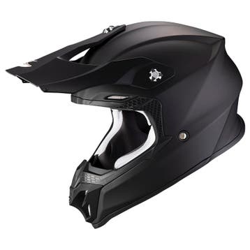 Scorpion VX-16 Evo Air Solid Mat Zwart Crosshelm, Motoren, Kleding | Motorhelmen, Nieuw met kaartje, Overige merken, Heren, Offroadhelm