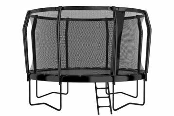 Akrobat Orbit Pro trampoline 430 cm antraciet met, Kinderen en Baby's, Speelgoed | Buiten | Trampolines, Ophalen of Verzenden