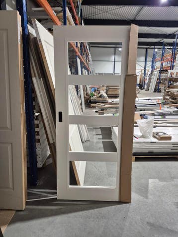 Svedex connect binnendeur CN08 glasdeur schuifdeur 83 x, Doe-het-zelf en Verbouw, Deuren en Horren, Ophalen of Verzenden, Nieuw