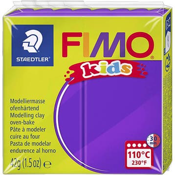 FIMO® Kids Boetseerklei, paars, 42 gr/ 1 doos, Nieuw