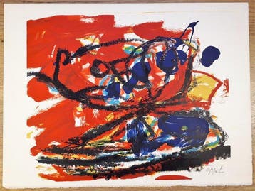 Karel Appel (1921-2006) - Musique Barbare