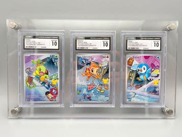 Pokémon - 3 Graded card - First Partners - Gen 4 - CGC 10 -, Nieuw