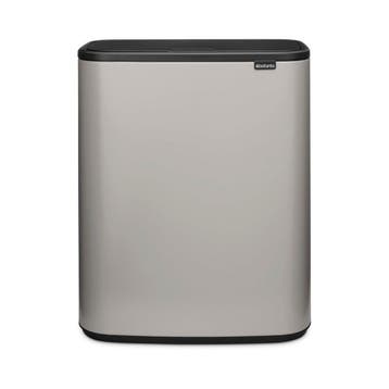 Brabantia Bo Touch Bin Prullenbak - 2 x 30 liter — nieuw, Nieuw