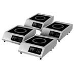 GGM Gastro | (4 stuks) Inductie kookplaat - 335x435mm - 3,5, Verzenden, Nieuw in verpakking, Fornuis, Frituur en Grillen