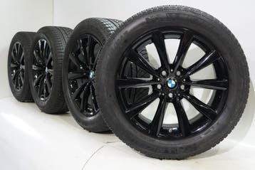 BMW 6 GT G32 7 serie G11 G12 642 18 inch velgen Michelin Run, Auto-onderdelen, Banden en Velgen, 18 inch, Gebruikt, Velg(en), Winterbanden