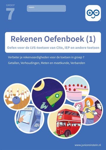 9789493128019 Rekenen Oefenboek 1 groep 7, Verzenden, Nieuw