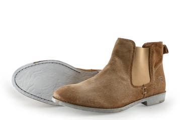 Tamaris Chelsea boots in maat 38 Beige, Tamaris, Verzenden, Beige, Overige typen