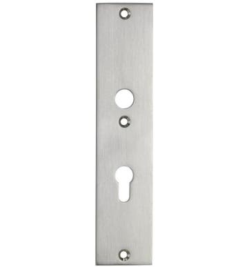 SKG3 rechthoekig schild PC92 binnen mat nikkel ongelakt, Verzenden, Nieuw