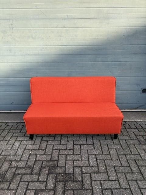 Gebruikte Bank - B233 Vintage/Café, Huis en Inrichting, Banken | Bankstellen, Ophalen