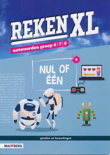 RekenXL Antwoordenboek Nul of één groep 6/7/8, Boeken, Verzenden, Nieuw
