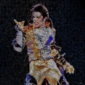 David Law - Crypto Michael Jackson II - format XL 60x60